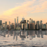 View of Toronto Skyline at sunset, Ontario, Canada View of Toronto Skyline at sunset, Ontario, Canada