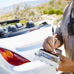 traffic tickets Woman Receiving Speeding Ticket