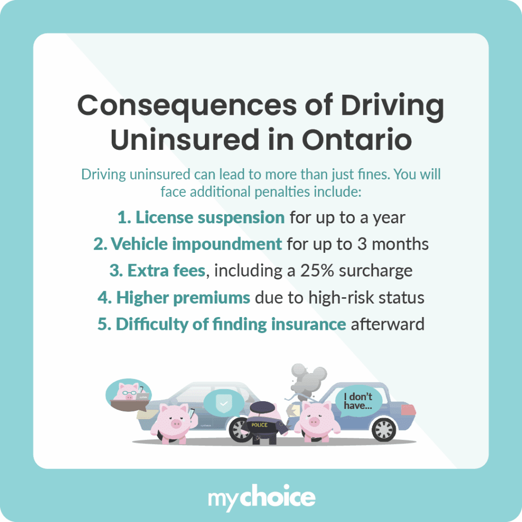 consequences of driving uninsured in ontario