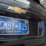 licence-plate-ontario ontario car