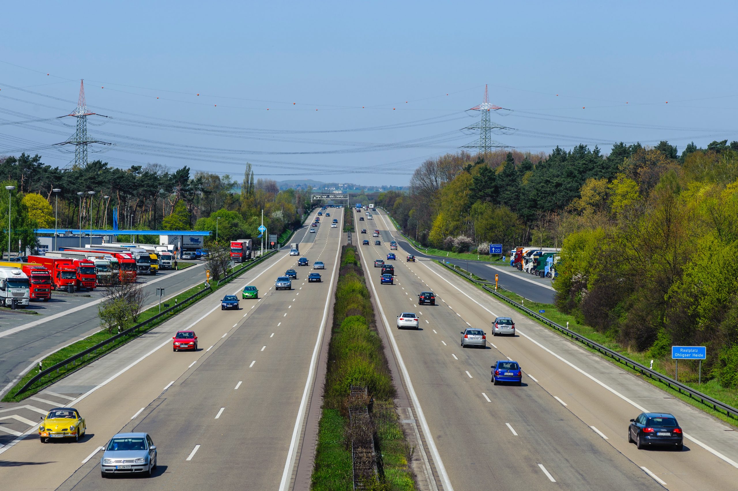 Pull Over Car Highway Ontario