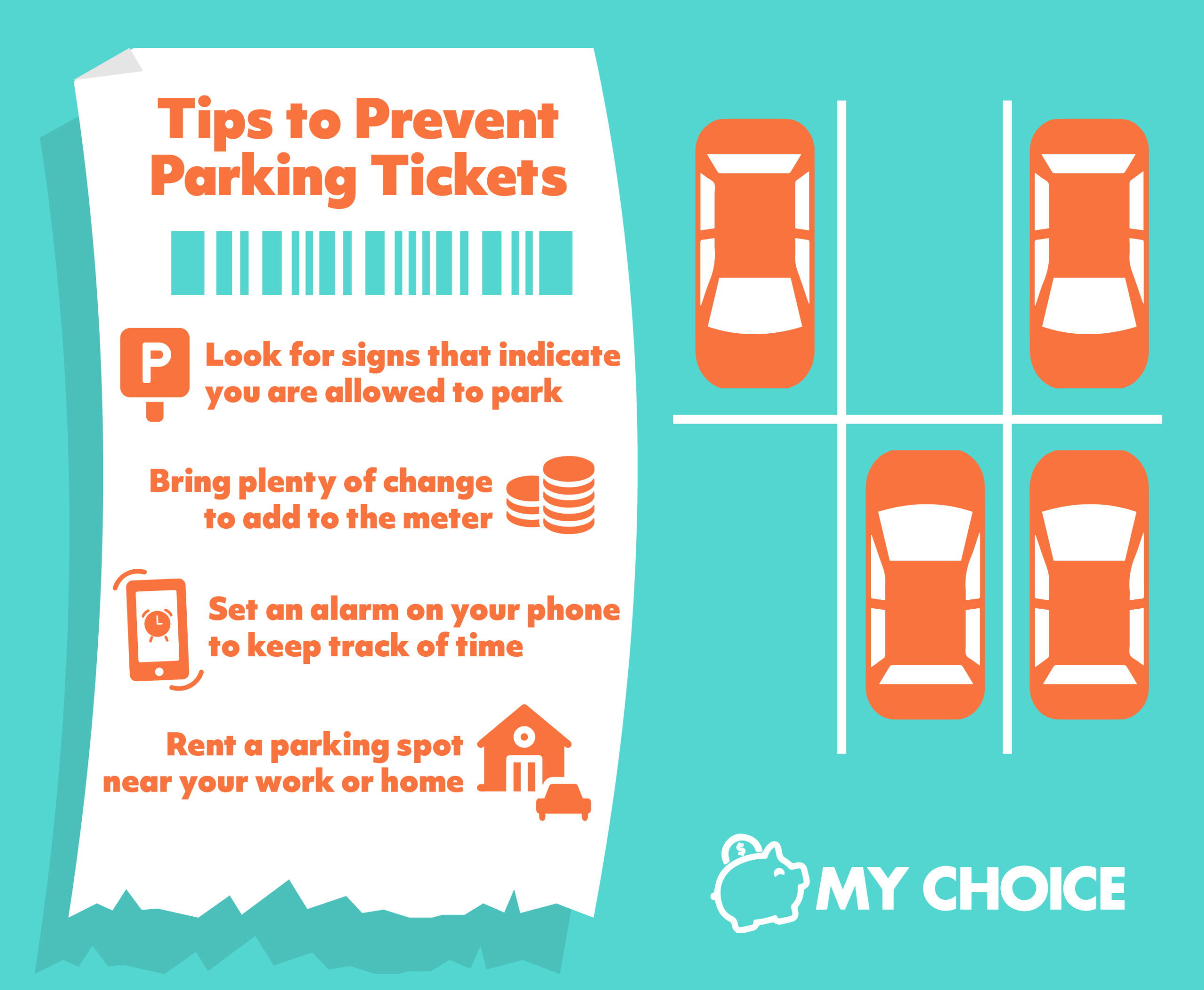 Tips to prevent parking tickets