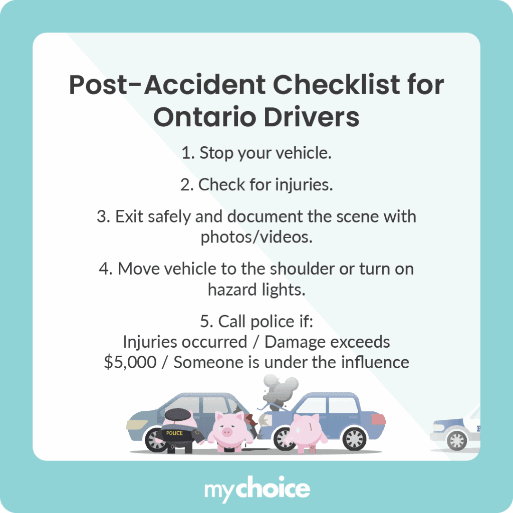 Post-Accident Checklist for Ontario Drivers