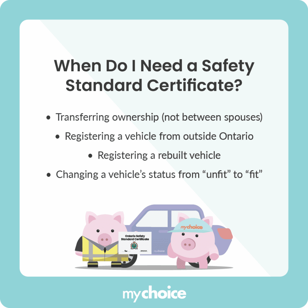 When Do I Need a Safety Standard Certificate