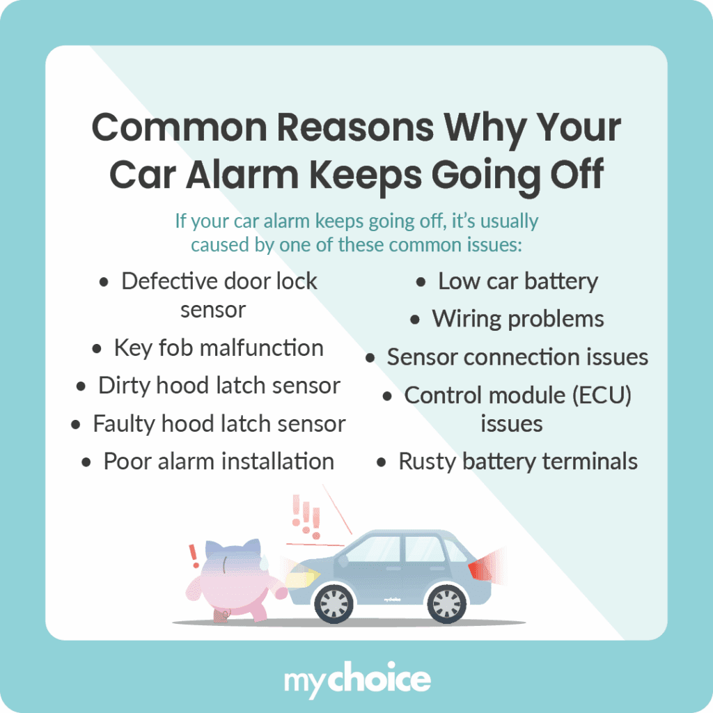 Common Reasons Why Your Car Alarm Keeps Going Off