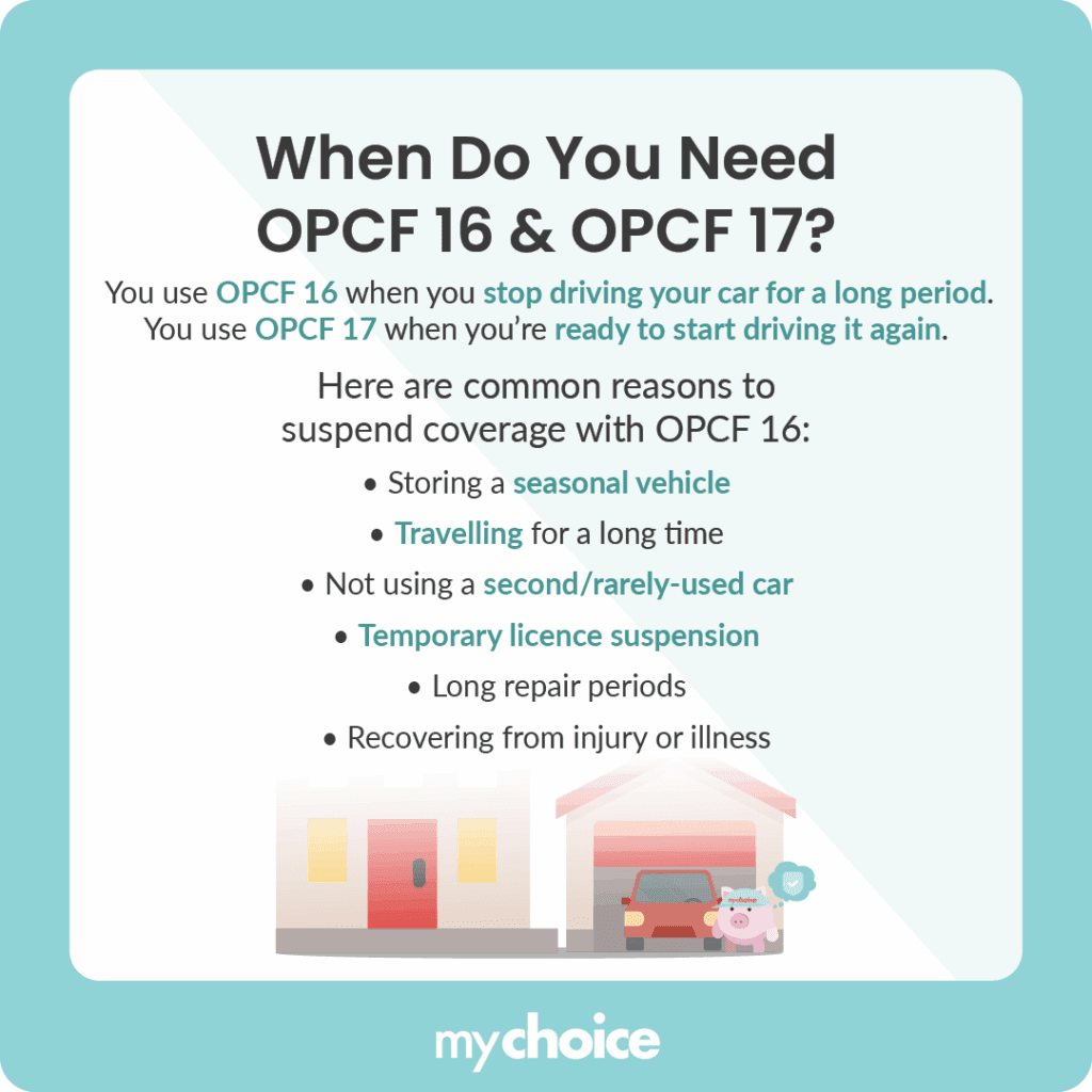 When Do You Need OPCF 16 & OPCF 17