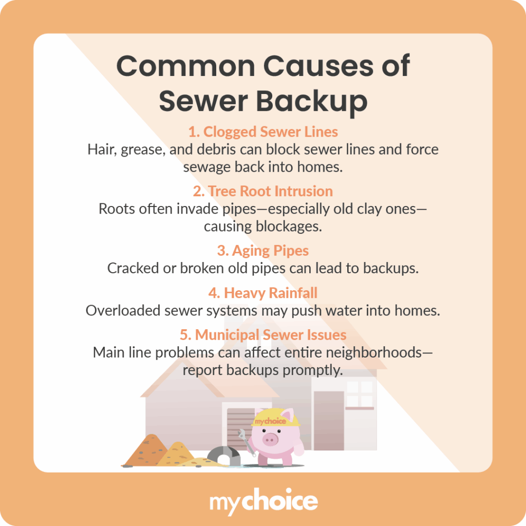 Common Causes of Sewer Backup