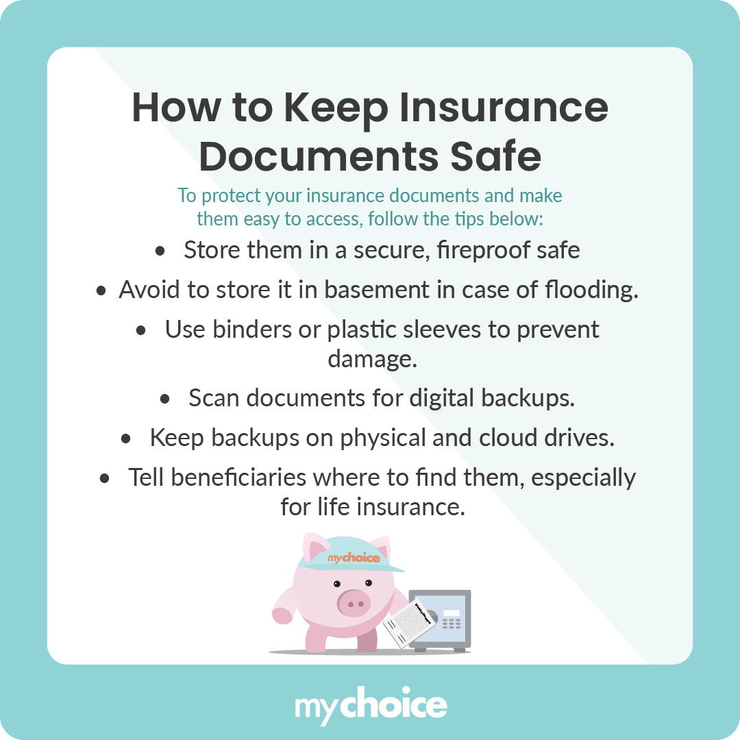 How to Keep Insurance Documents Safe
