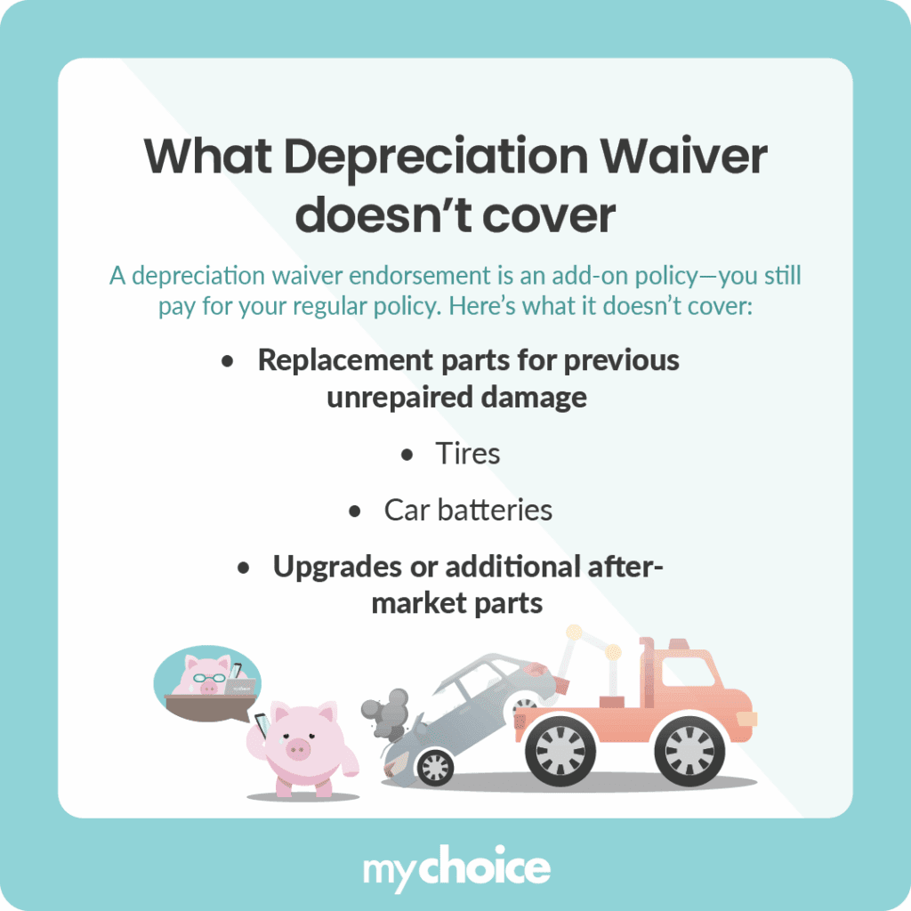 What Depreciation Waiver doesn't cover