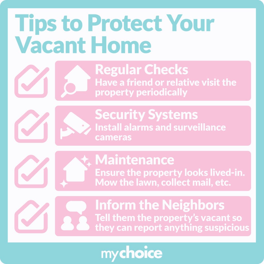 Tips to protect your vacant home