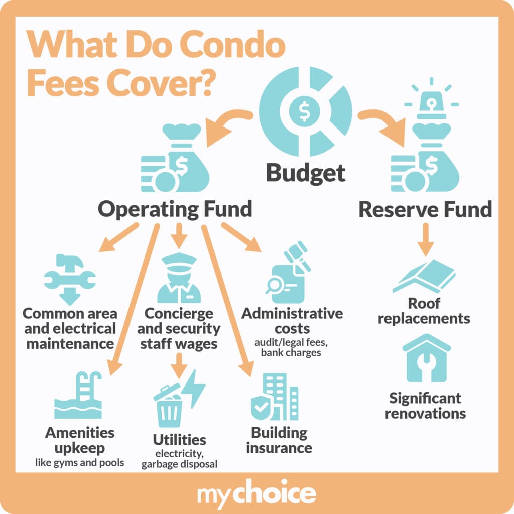 What do condo fees cover?
