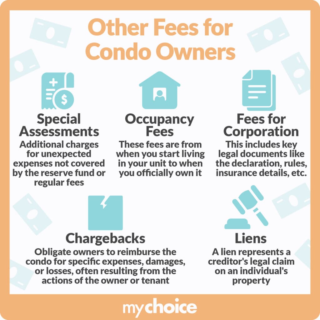 Other fees for condo owners