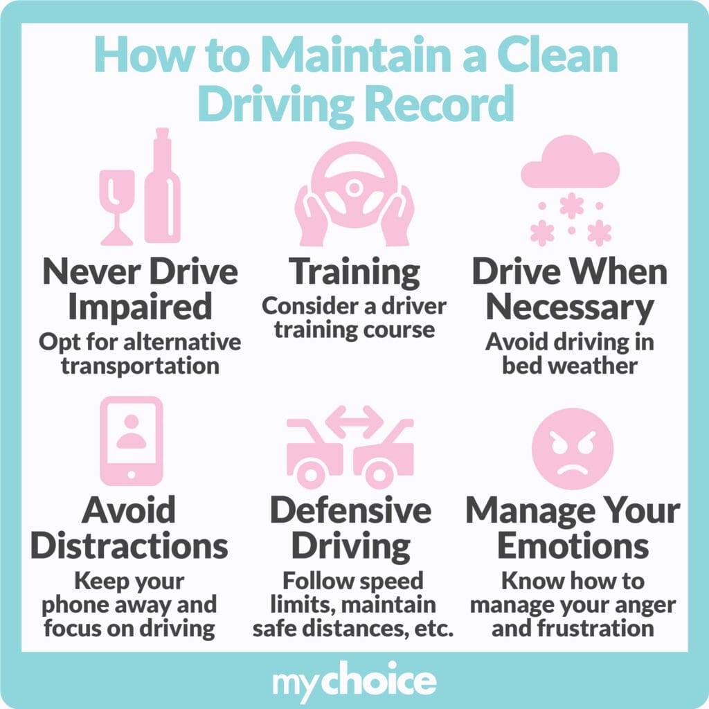How to maintain a clean driving record