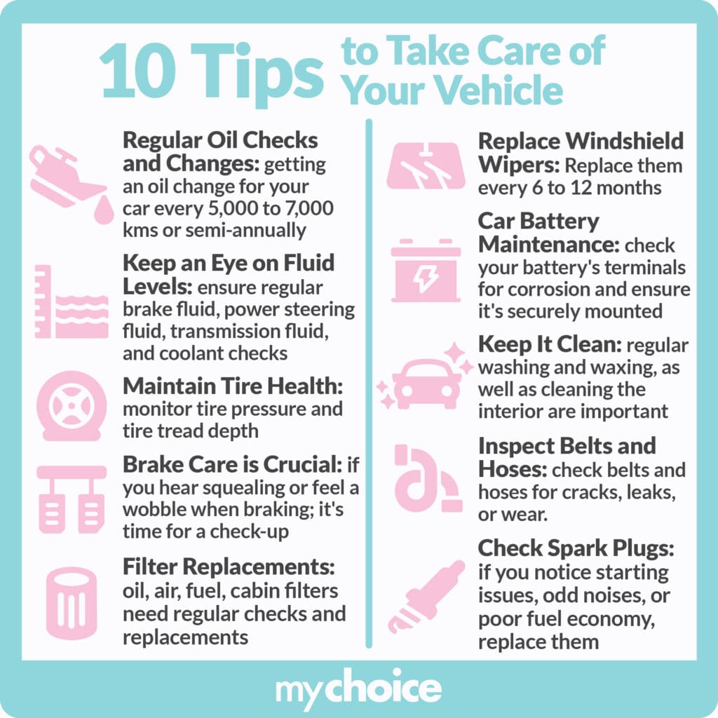 10 tips to take care of your vehicle
