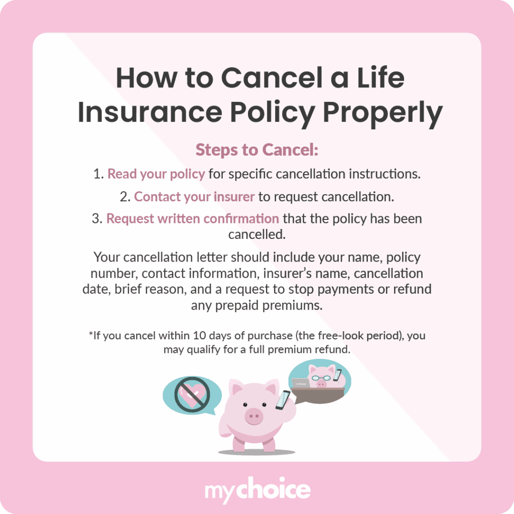 How to Cancel a Life Insurance Policy Properly