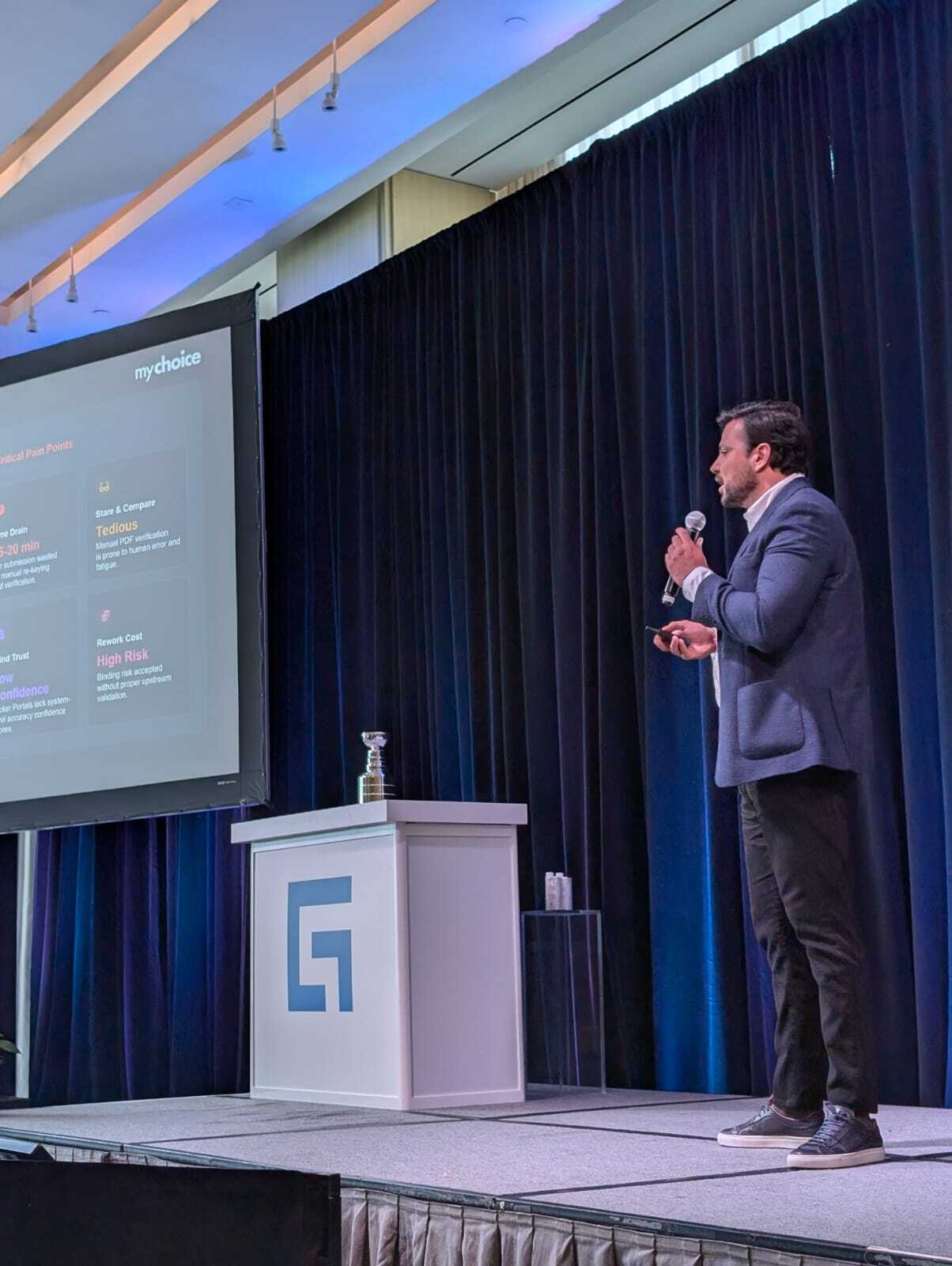 MyChoice Wins InsurPitch at the Guidewire Canadian Executive Forum 3