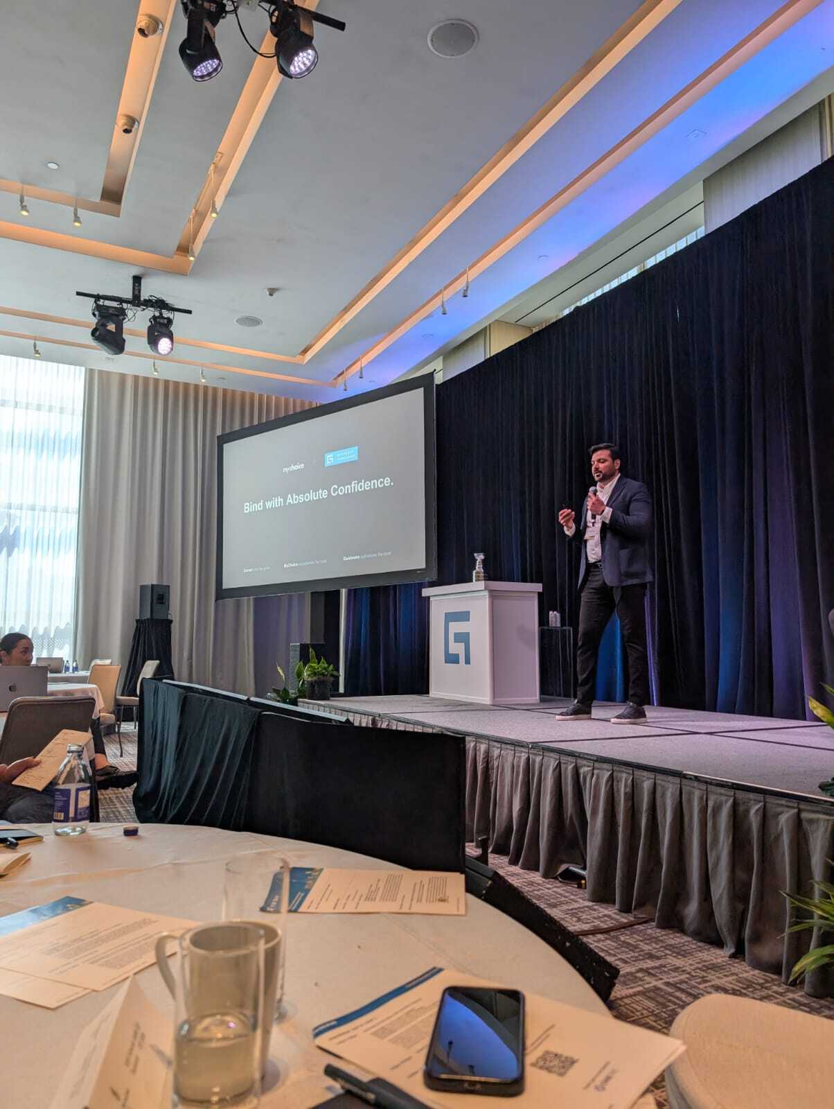 MyChoice Wins InsurPitch at the Guidewire Canadian Executive Forum 4