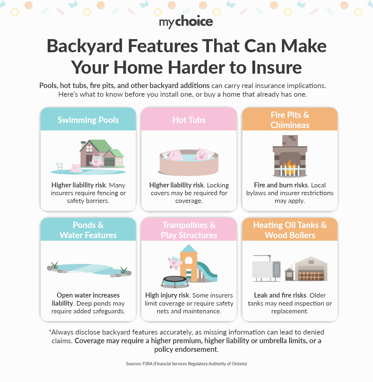Backyard Features That Can Make Your Home Harder to Insure